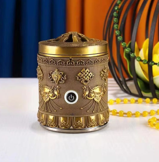 Encensoir portable rechargeable USB – Brûleur d’encens moderne